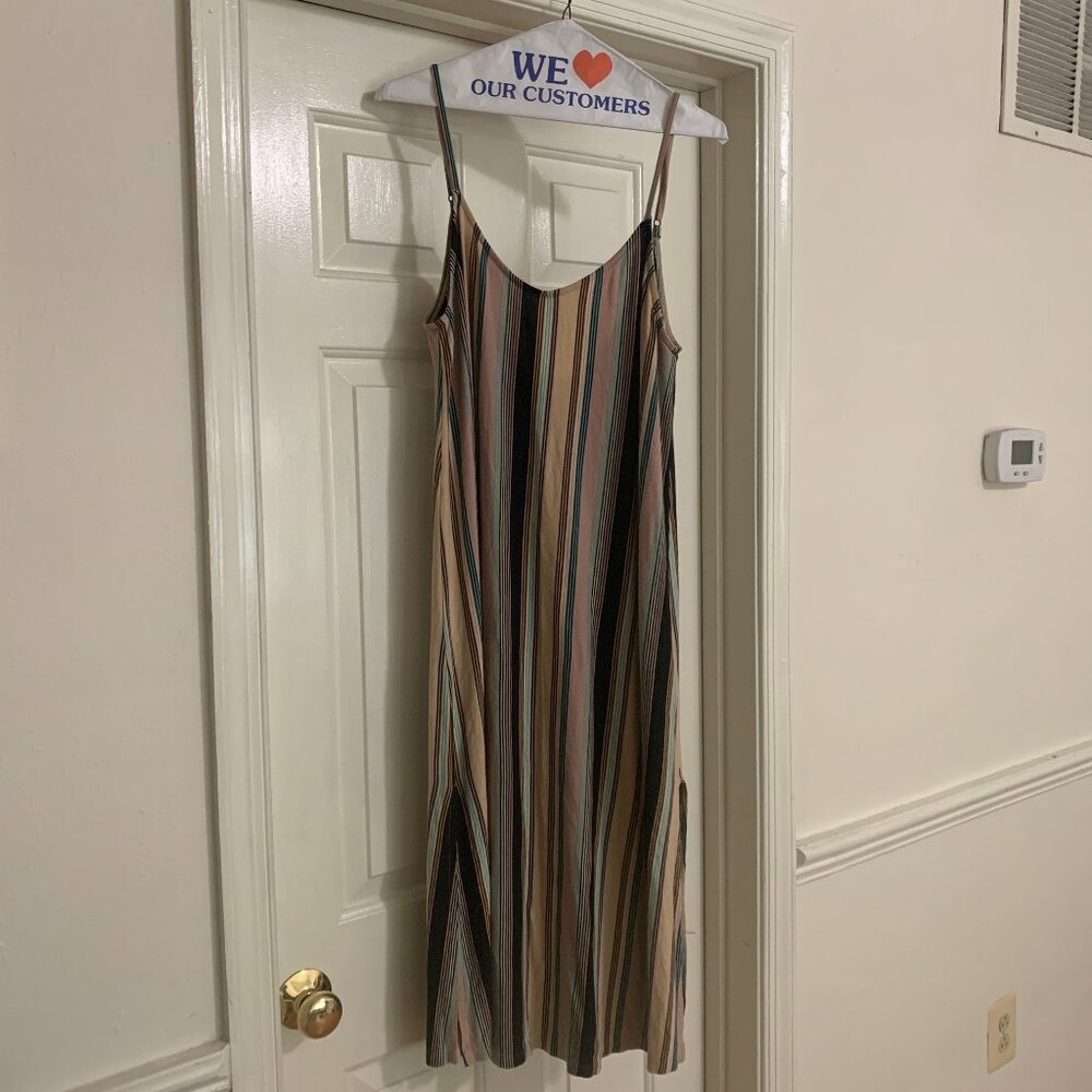 RVCA Jasmine Midi Dress Size L - Picture 4 of 7